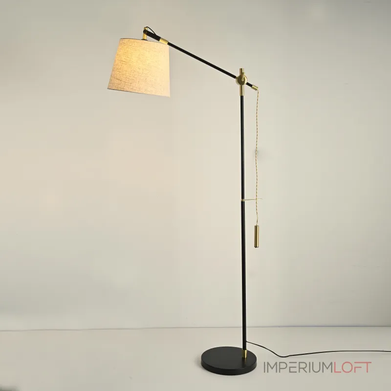 Напольный торшер PIPE beige от ImperiumLoft