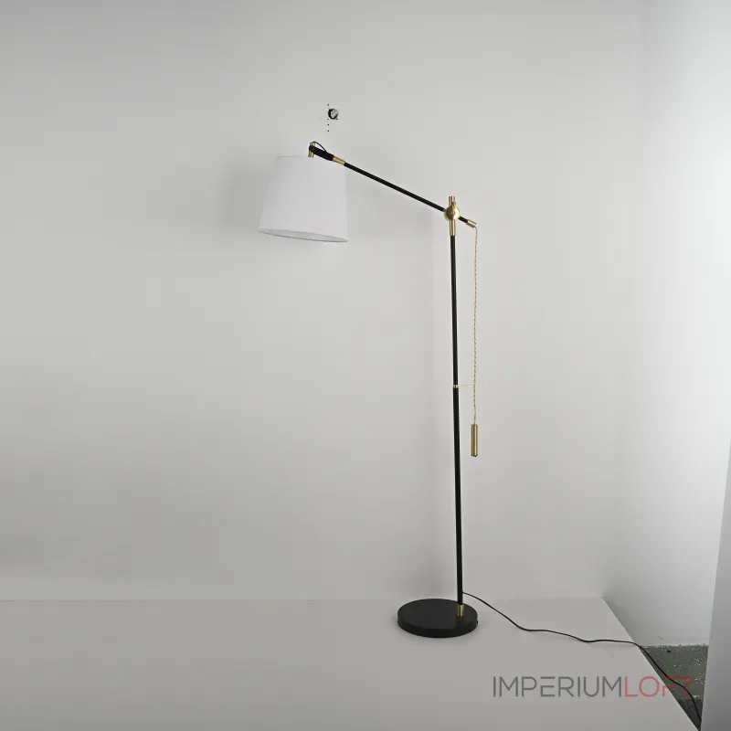 Напольный торшер PIPE white от ImperiumLoft