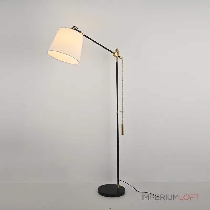Напольный торшер PIPE white от ImperiumLoft