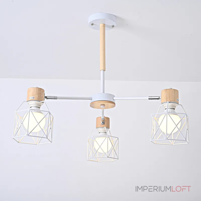Потолочная люстра CORF B3 White 3 lamps от ImperiumLoft