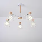 Потолочная люстра CORF B3 White 5 lamps от ImperiumLoft