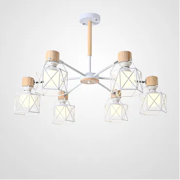 Потолочная люстра CORF B3 White 6 lamps
