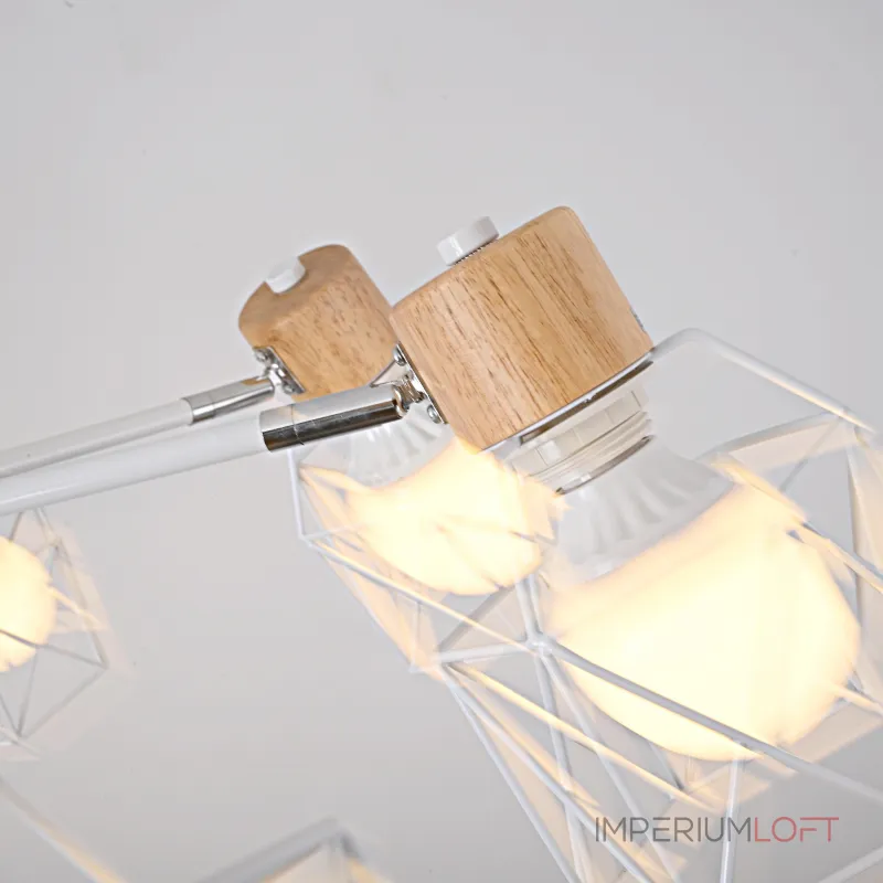 Потолочная люстра CORF B3 White 8 lamps от ImperiumLoft