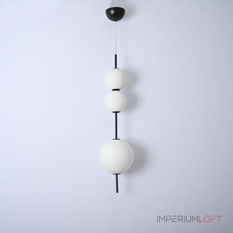 Подвесной светильник White beads Pendant B D40 от ImperiumLoft