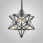Люстра Black Star Clear Glass 35 см от ImperiumLoft