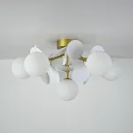 Потолочная люстра Light of MATISSE C SELF D55 White от ImperiumLoft