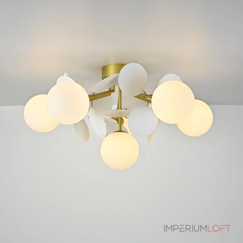 Потолочная люстра Light of MATISSE C SELF D55 White от ImperiumLoft