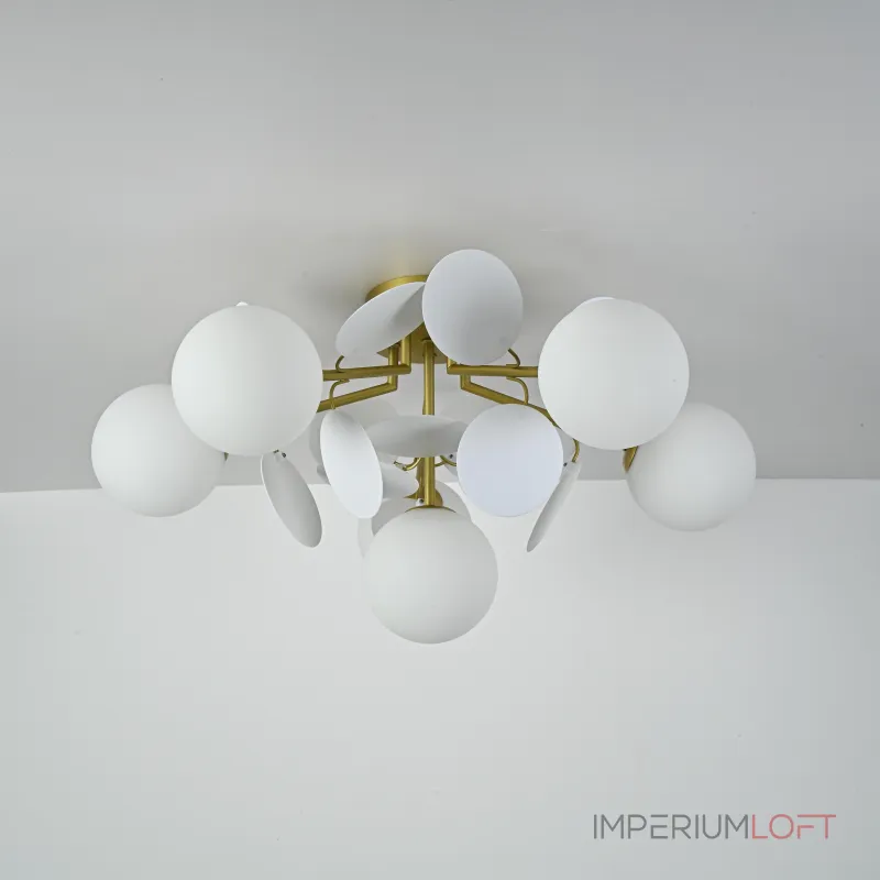Потолочная люстра Light of MATISSE C SELF D55 White от ImperiumLoft