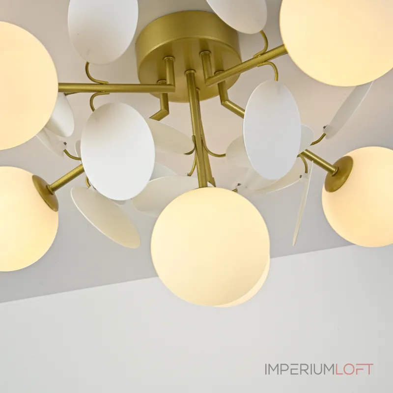 Потолочная люстра Light of MATISSE C SELF D55 White от ImperiumLoft