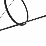 Подвесной светильник SUSPENSION CERCLE ET TRAIT – GRAPHITE SATINE L170 от ImperiumLoft