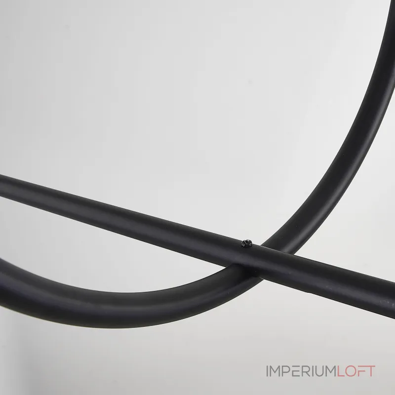 Подвесной светильник SUSPENSION CERCLE ET TRAIT – GRAPHITE SATINE L170 от ImperiumLoft