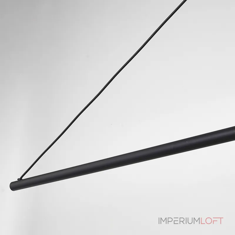 Подвесной светильник SUSPENSION CERCLE ET TRAIT – GRAPHITE SATINE L170 от ImperiumLoft