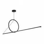 Подвесной светильник SUSPENSION CERCLE ET TRAIT – GRAPHITE SATINE L170 от ImperiumLoft