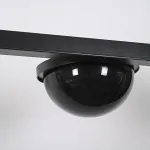 Реечный подвесной светильник PALMA Wall lamp 2 шара + 1 вазон горизонтальная от ImperiumLoft