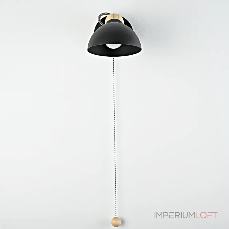 Настенное бра ONDER Black Switch от ImperiumLoft
