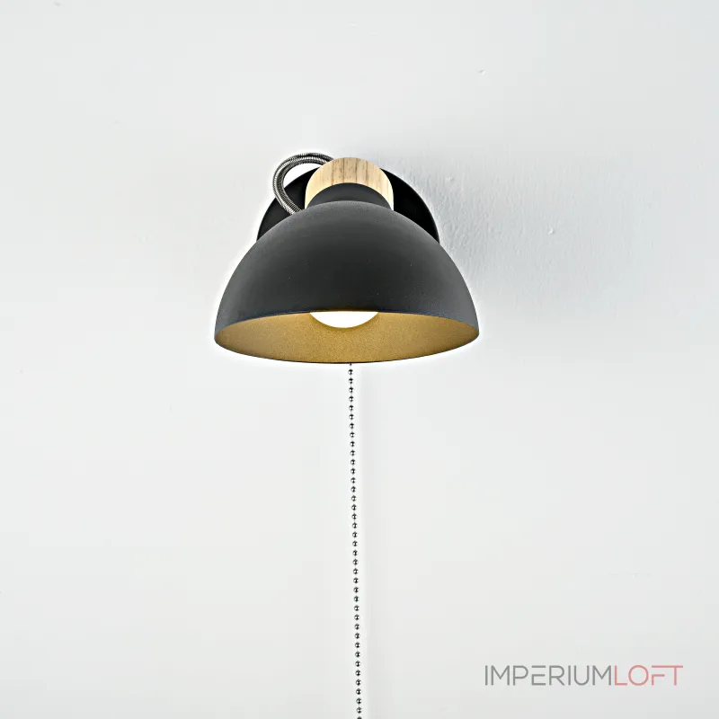 Настенное бра ONDER Black Switch от ImperiumLoft
