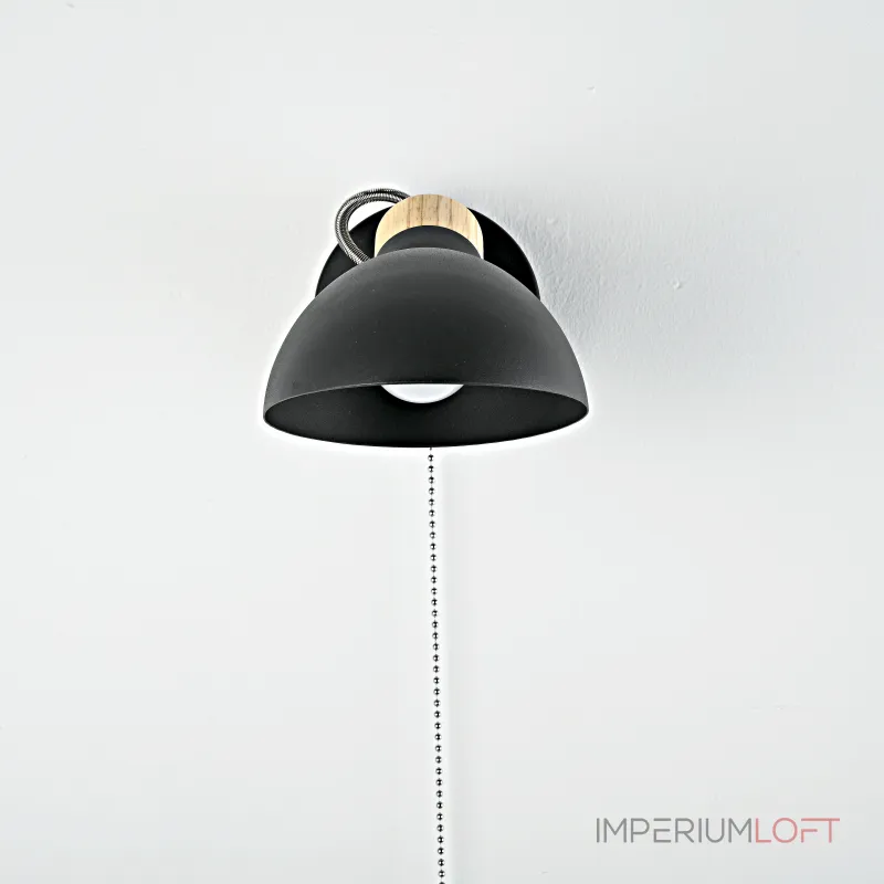 Настенное бра ONDER Black Switch от ImperiumLoft