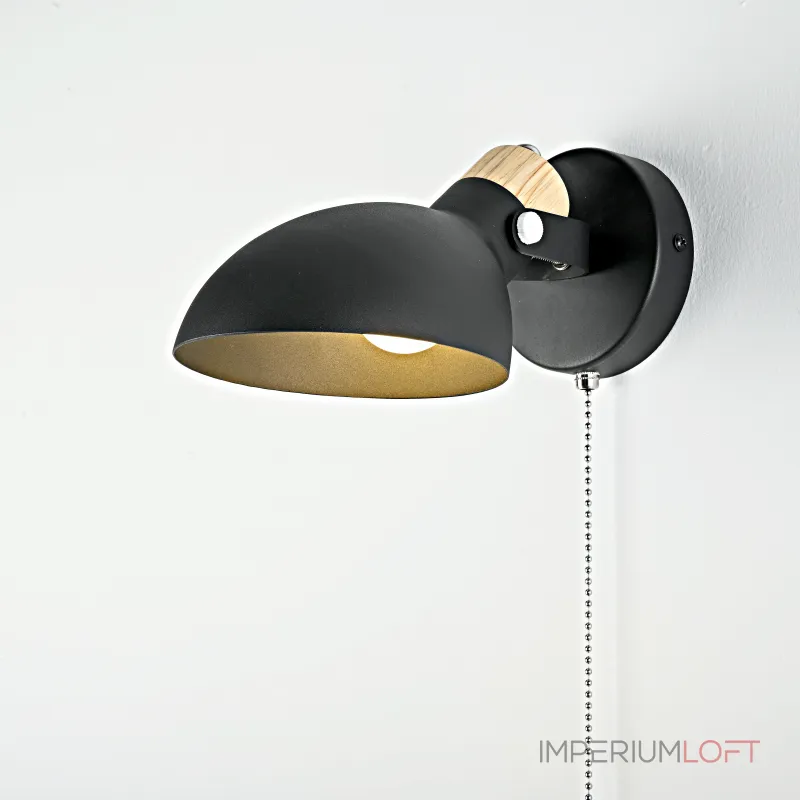 Настенное бра ONDER Black Switch от ImperiumLoft
