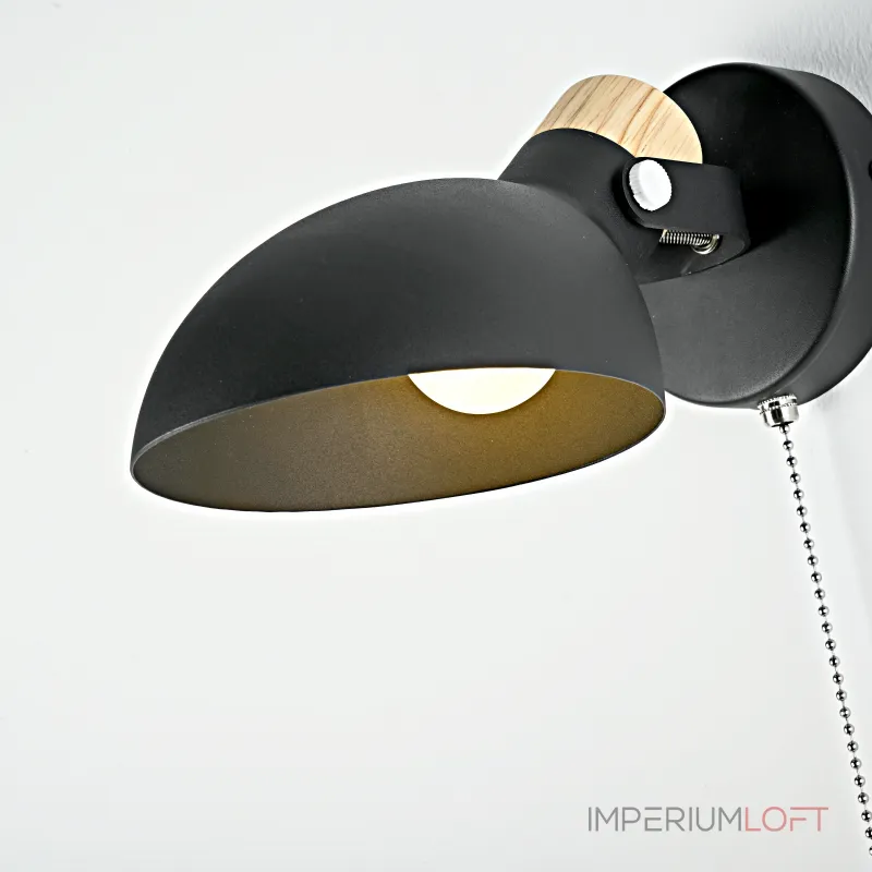 Настенное бра ONDER Black Switch от ImperiumLoft