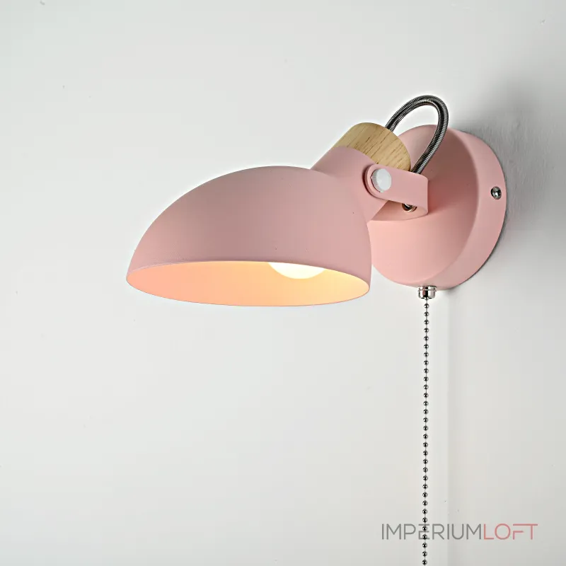 Настенное бра ONDER Pink Switch от ImperiumLoft