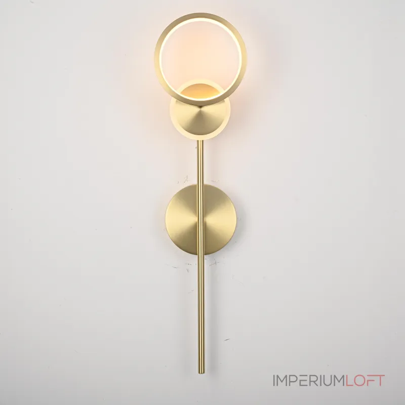 Настенный светильник ZINGY A Brass от ImperiumLoft