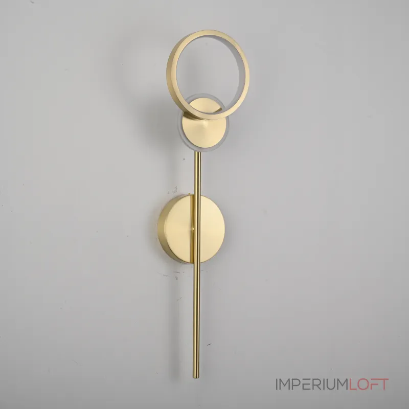 Настенный светильник ZINGY A Brass от ImperiumLoft