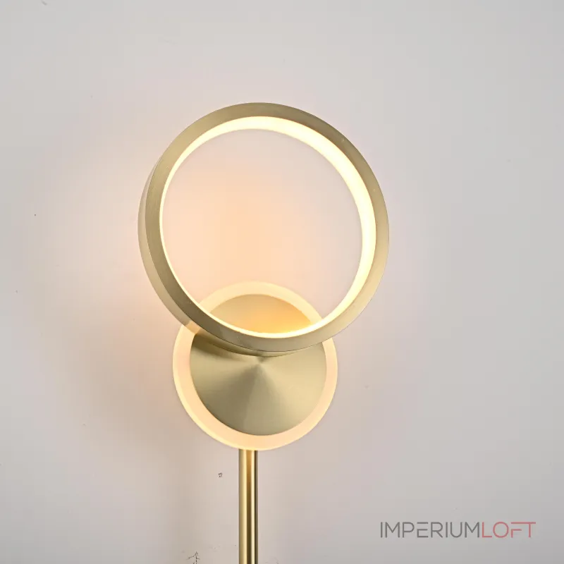 Настенный светильник ZINGY A Brass от ImperiumLoft