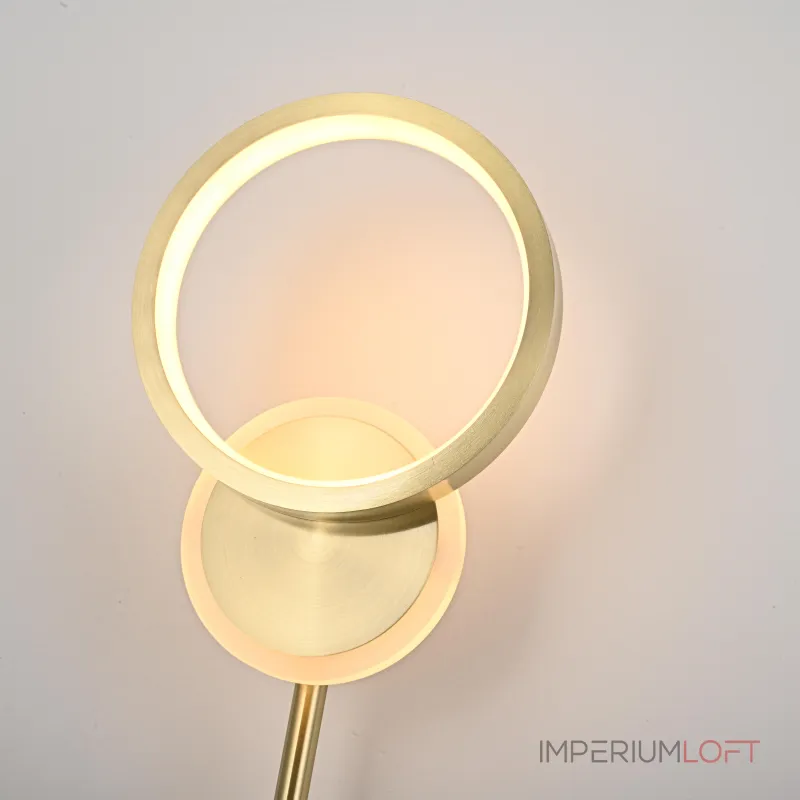 Настенный светильник ZINGY A Brass от ImperiumLoft