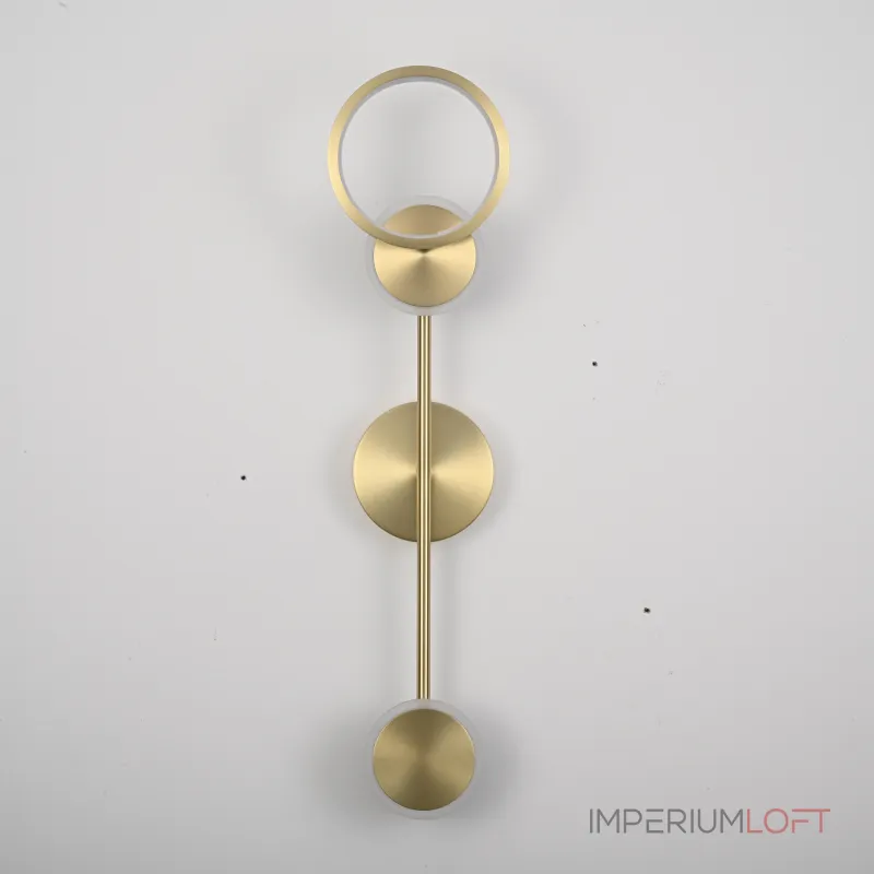 Настенный светильник ZINGY B Brass от ImperiumLoft