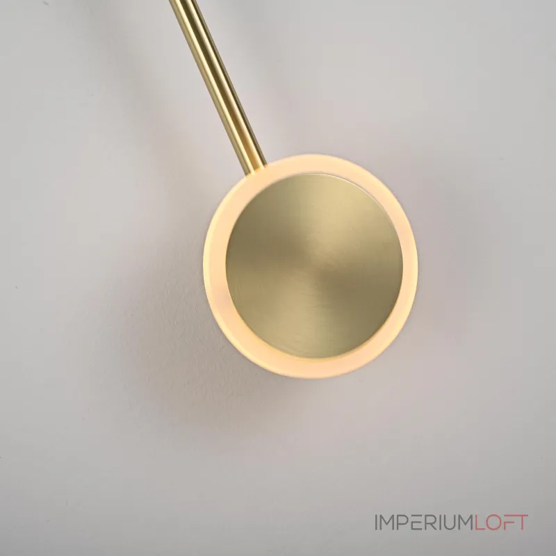 Настенный светильник ZINGY B Brass от ImperiumLoft