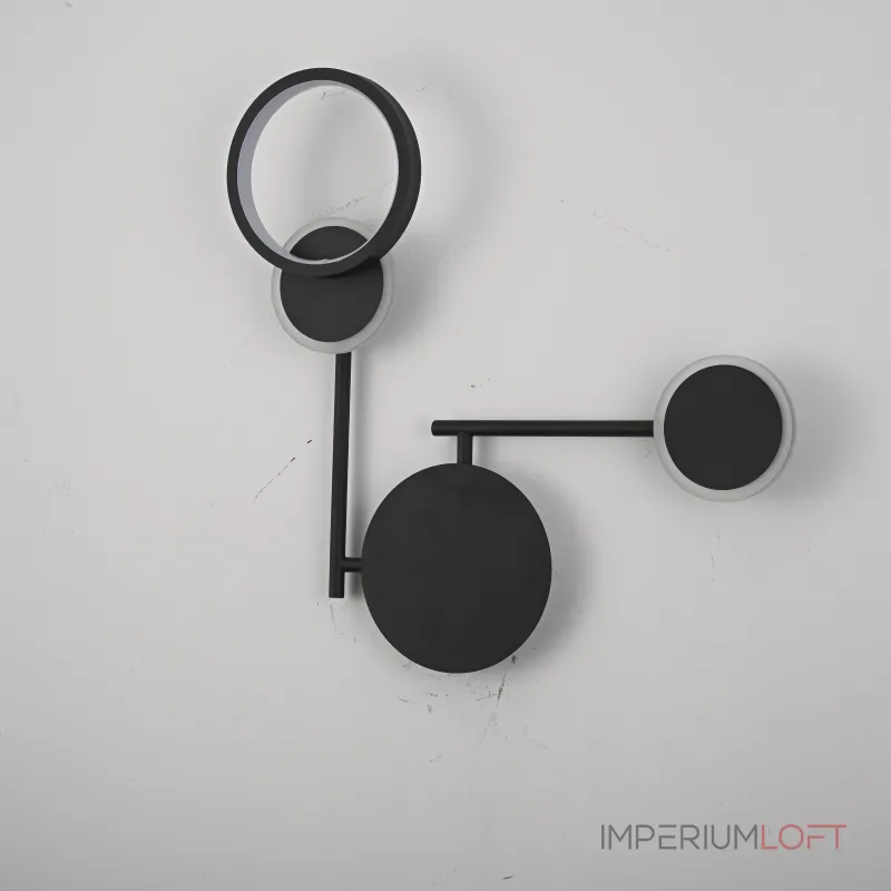 Настенный светильник ZINGY C Black от ImperiumLoft