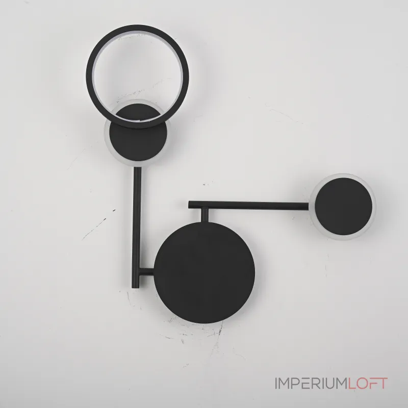 Настенный светильник ZINGY C Black от ImperiumLoft