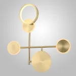 Настенный светильник ZINGY D Brass от ImperiumLoft