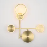 Настенный светильник ZINGY D Brass от ImperiumLoft