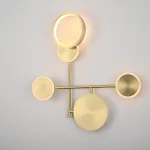 Настенный светильник ZINGY D Brass от ImperiumLoft