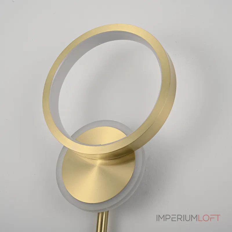 Настенный светильник ZINGY D Brass от ImperiumLoft