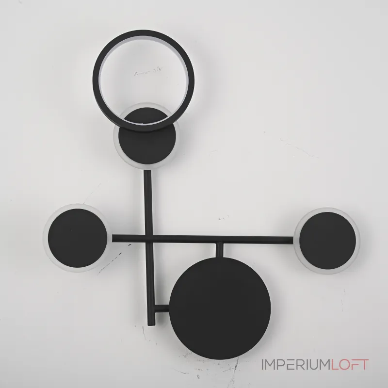 Настенный светильник ZINGY D Black от ImperiumLoft Настенный светильник ZINGY D Black от ImperiumLoft