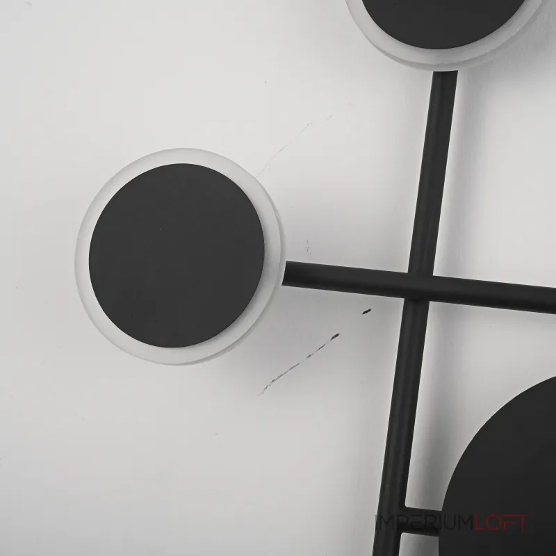 Настенный светильник ZINGY D Black от ImperiumLoft Настенный светильник ZINGY D Black от ImperiumLoft