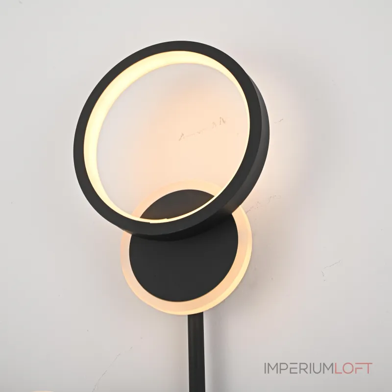 Настенный светильник ZINGY D Black от ImperiumLoft Настенный светильник ZINGY D Black от ImperiumLoft