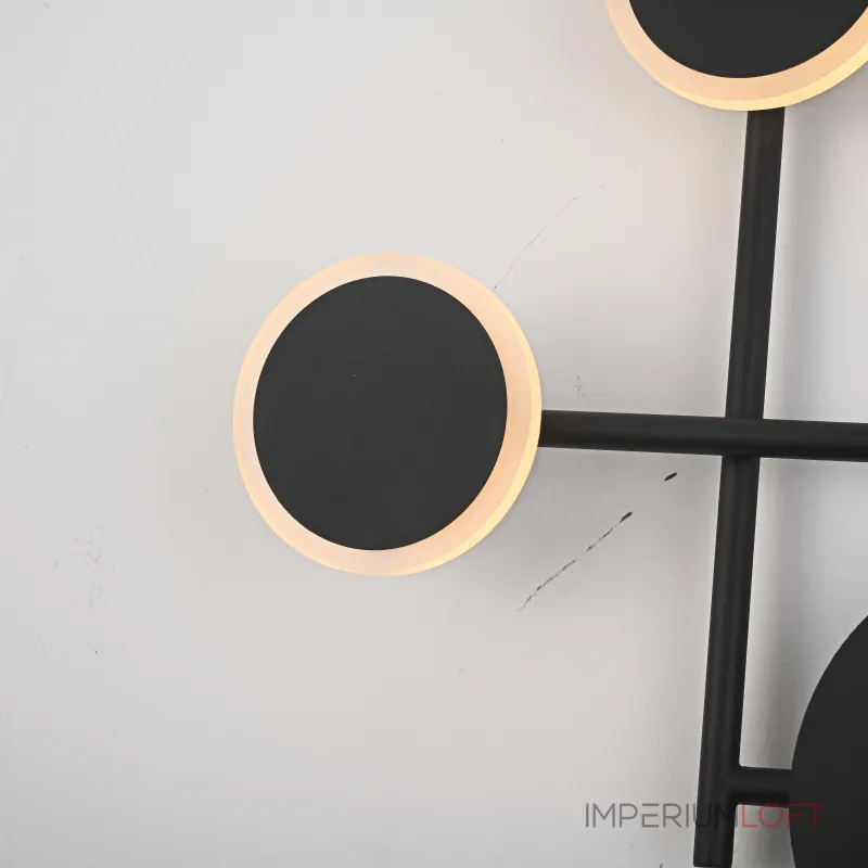 Настенный светильник ZINGY D Black от ImperiumLoft Настенный светильник ZINGY D Black от ImperiumLoft