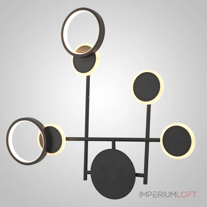 Настенный светильник ZINGY E Black от ImperiumLoft Настенный светильник ZINGY E Black от ImperiumLoft