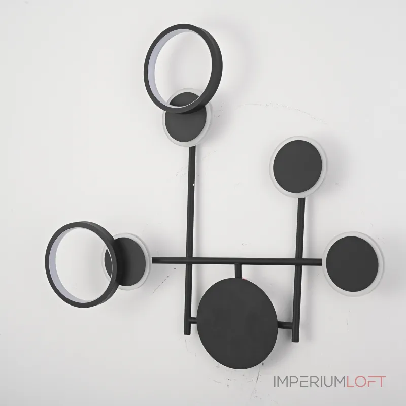 Настенный светильник ZINGY E Black от ImperiumLoft Настенный светильник ZINGY E Black от ImperiumLoft