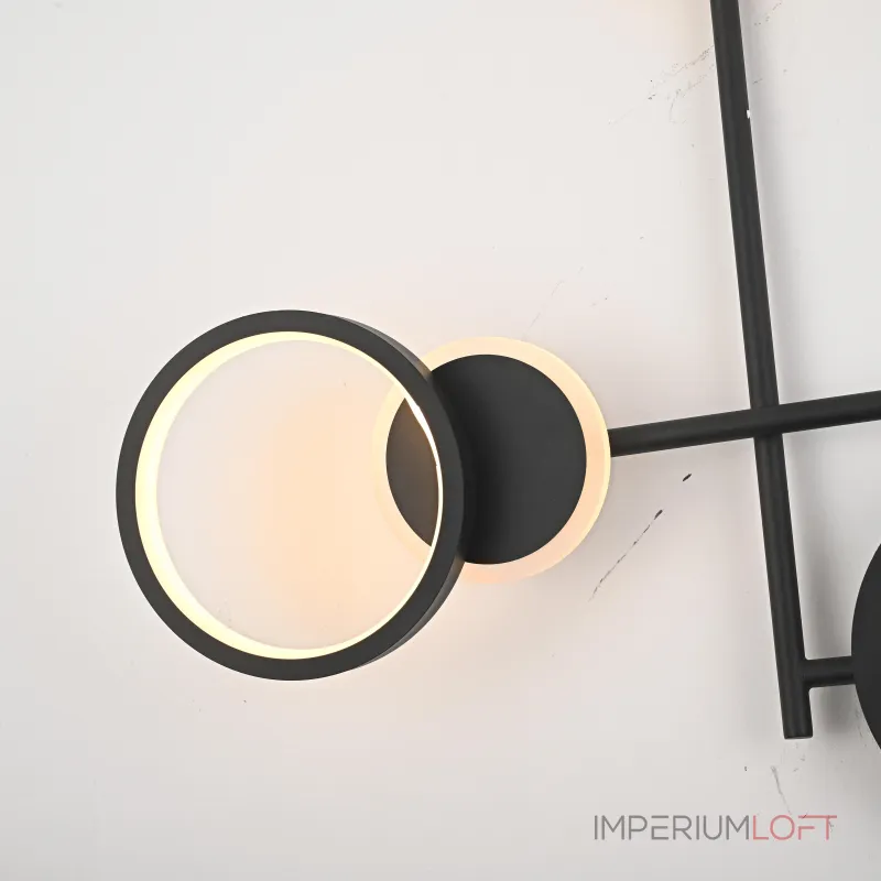 Настенный светильник ZINGY E Black от ImperiumLoft Настенный светильник ZINGY E Black от ImperiumLoft