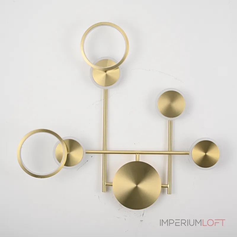 Настенный светильник ZINGY E Brass от ImperiumLoft Настенный светильник ZINGY E Brass от ImperiumLoft