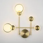 Настенный светильник ZINGY E Brass от ImperiumLoft