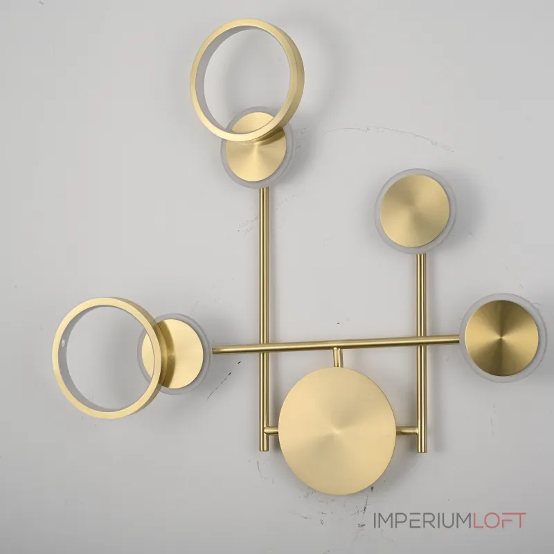 Настенный светильник ZINGY E Brass от ImperiumLoft Настенный светильник ZINGY E Brass от ImperiumLoft