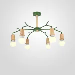 Потолочная люстра LES COLOR D80 Green