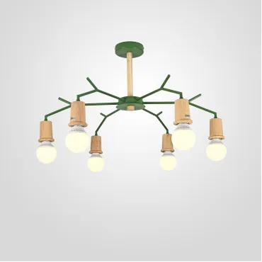 Потолочная люстра LES COLOR D80 Green