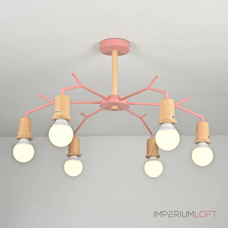 Потолочная люстра LES COLOR D80 Pink