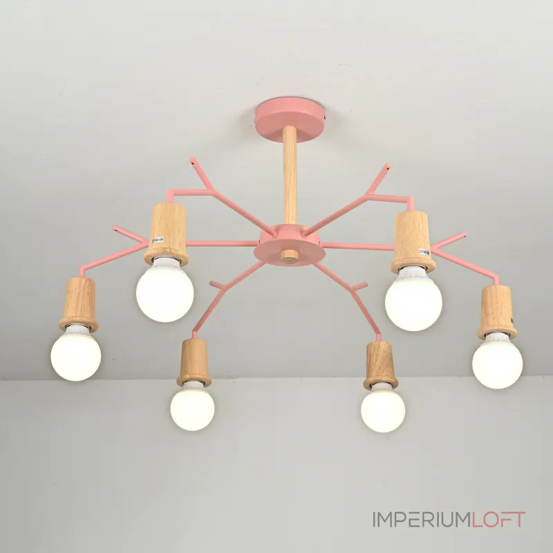 Потолочная люстра LES COLOR D80 Pink